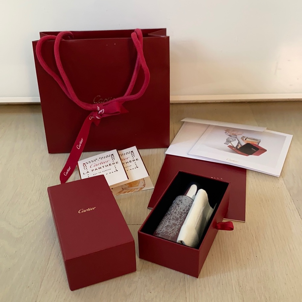 Cartier bracelet cleaning kit with bag etc